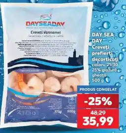 Kaufland DAY SEA DAY Creveți prefierți decorticați Ofertă