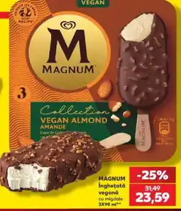 Kaufland MAGNUM înghețată vegană cu migdale Ofertă