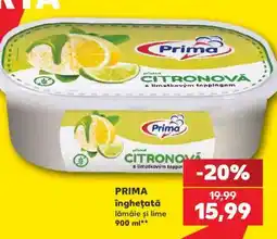 Kaufland PRIMA înghețată lămâie și lime Ofertă