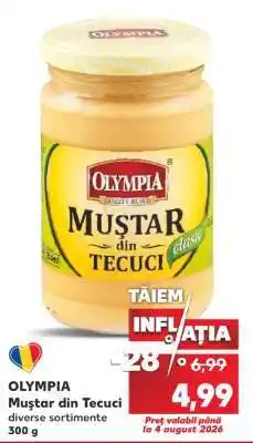 Kaufland OLYMPIA Muştar din Tecuci Ofertă
