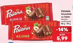 Kaufland POIANA CIOCOLATĂ CU LAPTE Ofertă