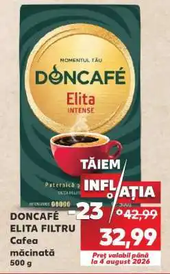 Kaufland DONCAFÉ ELITA FILTRU Ofertă