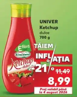 Kaufland UNIVER Ketchup dulce Ofertă