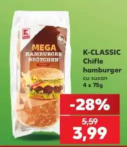 Kaufland K-CLASSIC Chifle hamburger Ofertă