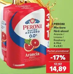 Kaufland PERONI Mix bere fără alcool Ofertă