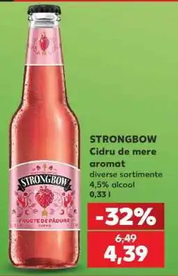 Kaufland STRONGBOW Cidru de mere aromat Ofertă
