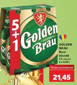 Kaufland GOLDEN BRAU Bere blondă Ofertă