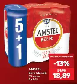 Kaufland AMSTEL Bere blondă Ofertă