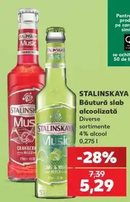 Kaufland STALINSKAYA Băutură slab alcoolizată Ofertă