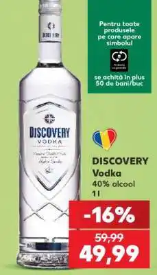Kaufland DISCOVERY Vodka Ofertă