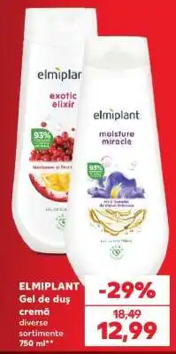 Kaufland ELMIPLANT Gel de duş -cremă Ofertă