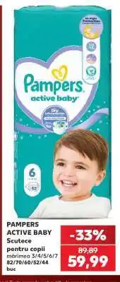 Kaufland PAMPERS ACTIVE BABY Ofertă