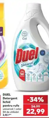 Kaufland DUEL DETERGENT LICHID Ofertă