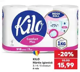Kaufland KILO Hârtie igienică Ofertă