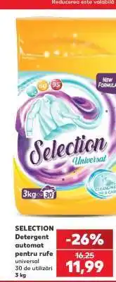 Kaufland SELECTION Detergent automat pentru rufe Ofertă