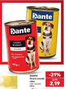 Kaufland DANTE Hrană umedă câini Ofertă