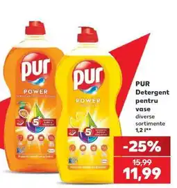 Kaufland PUR Detergent pentru vase Ofertă