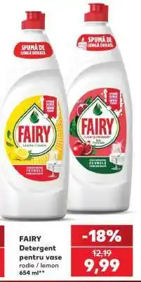 Kaufland FAIRY Detergent Ofertă