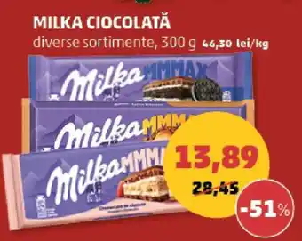 MILKA CIOCOLATĂ