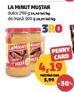 Penny LA MINUT Muștar Ofertă