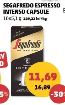 Penny SEGAFREDO ESPRESSO INTENSO CAPSULE Ofertă