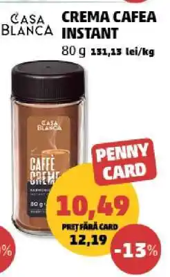 Penny CREMA CAFEA INSTANT Ofertă