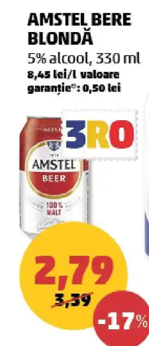 Penny AMSTEL Bere blondă Ofertă