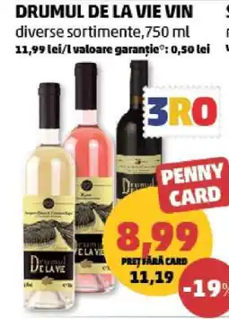 Penny DRUMUL DE LA VIE VIN Ofertă