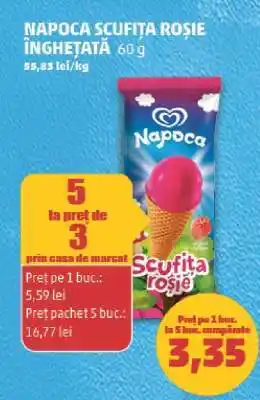 Penny NAPOCA SCUFIȚA ROȘIE ÎNGHEȚATĂ Ofertă