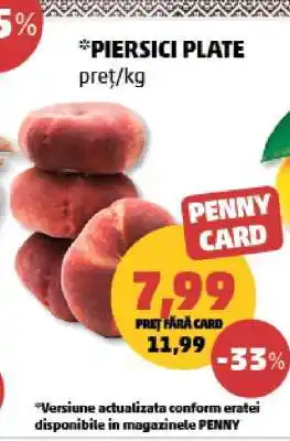 Penny Piersici plate Ofertă