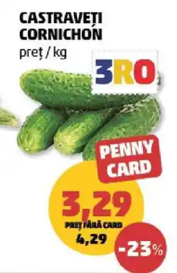 Penny Castraveţi cornichon Ofertă