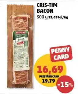 Penny CRIS-TIM Bacon Ofertă
