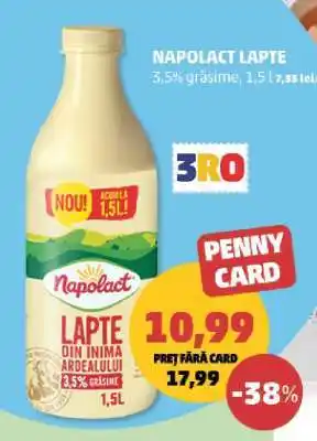 Penny NAPOLACT Lapte Ofertă