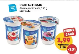 Penny IAURT CU FRUCTE Ofertă
