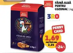 Penny Făină albă pentru cozonac 1 kg Ofertă