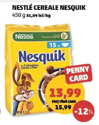 Penny Nestle Cereale Nesquik Ofertă