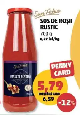 Penny San Fabio Sos de Roșii Rustic Ofertă