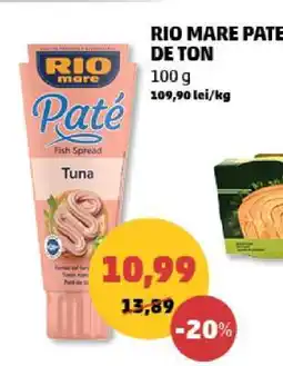 Penny RIO MARE PATE DE TON Ofertă
