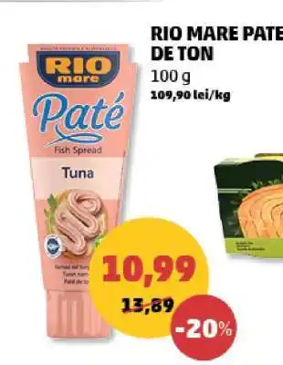 Penny RIO MARE PATE DE TON Ofertă