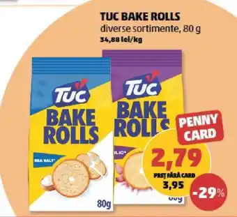 Penny TUC Bake Rolls Ofertă