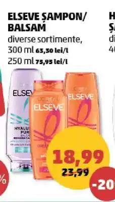Penny Elseve Șampon/Balsam Ofertă