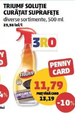 Penny Triumf Soluție Curățat Suprafețe Ofertă