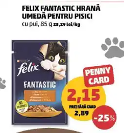 Penny FELIX FANTASTIC HRANĂ UMEDĂ PENTRU PISICI Ofertă