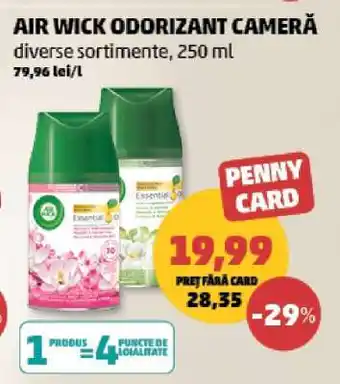 Penny AIR WICK Odorizant cameră Ofertă