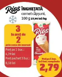 Penny Rios Înghețată cornet căpșuni Ofertă
