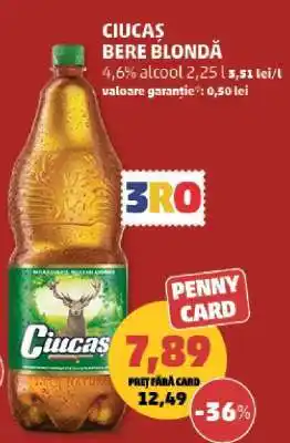 Penny CIUCAŞ Bere blondă Ofertă