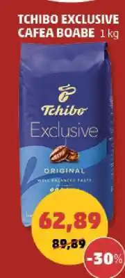 Penny Tchibo Exclusive Cafea Boabe 1 kg Ofertă