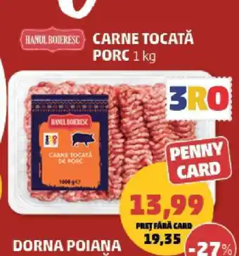 Penny Carne Tocată Porc Ofertă