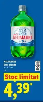 Lidl NEUMARKT Bere blondă Ofertă