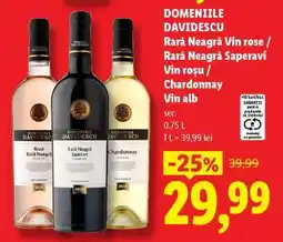 Lidl DOMENIILE DAVIDESCU Ofertă